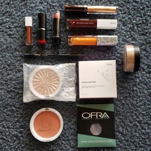 Ofra blush lipstick highlighter powder bundle